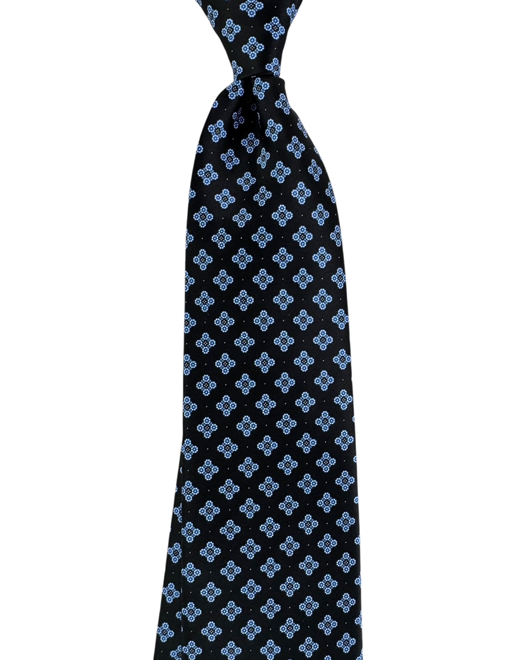 Stefano Ricci Silk Tie Dark Blue Design