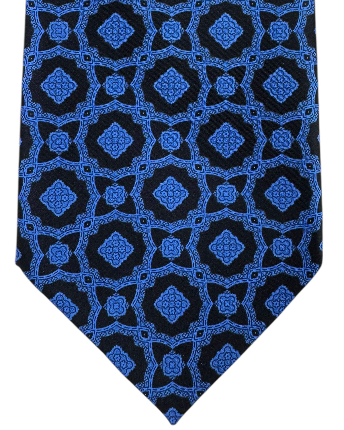 Stefano Ricci Tie Royal Blue Medallion