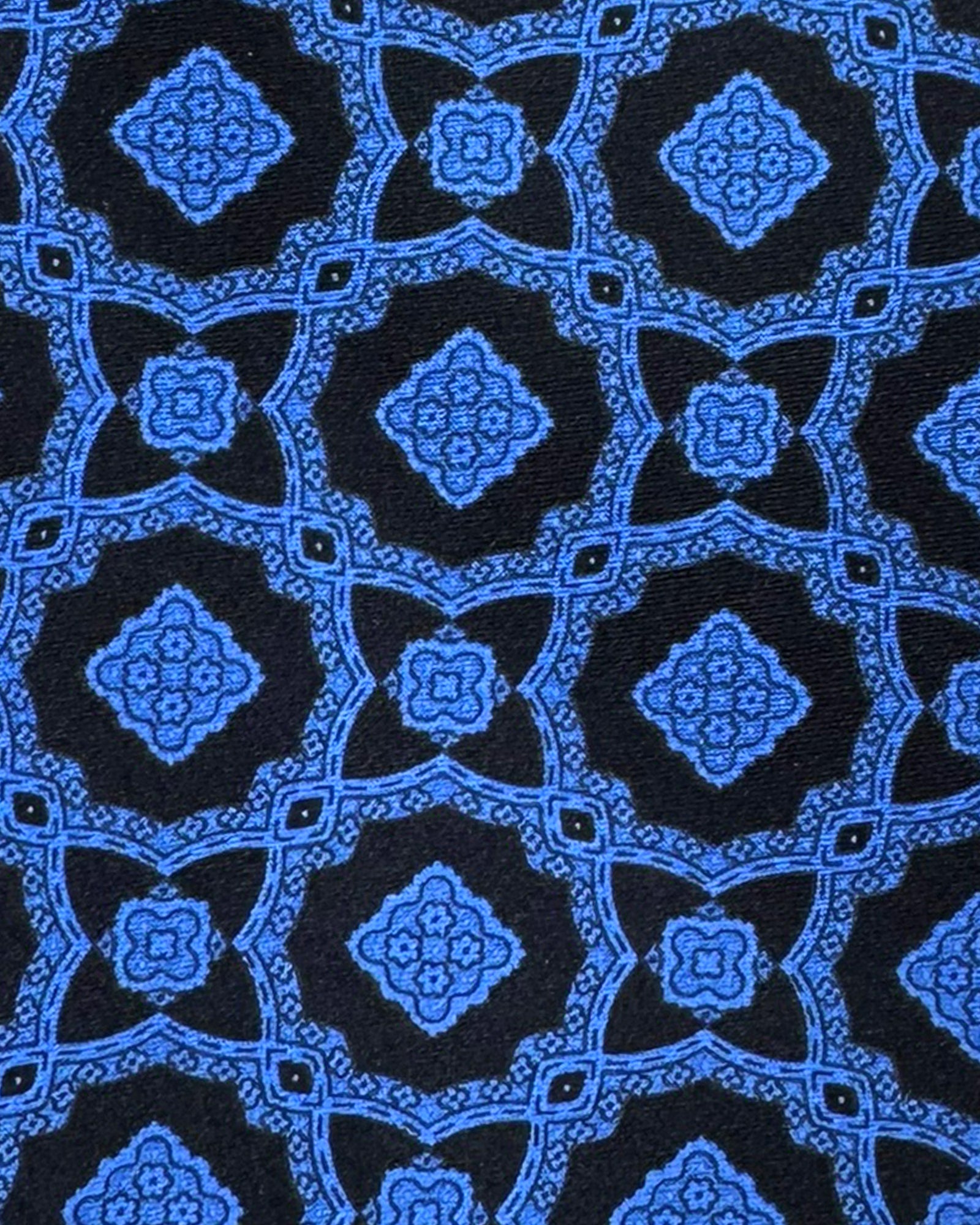 Stefano Ricci Tie Royal Blue Medallion