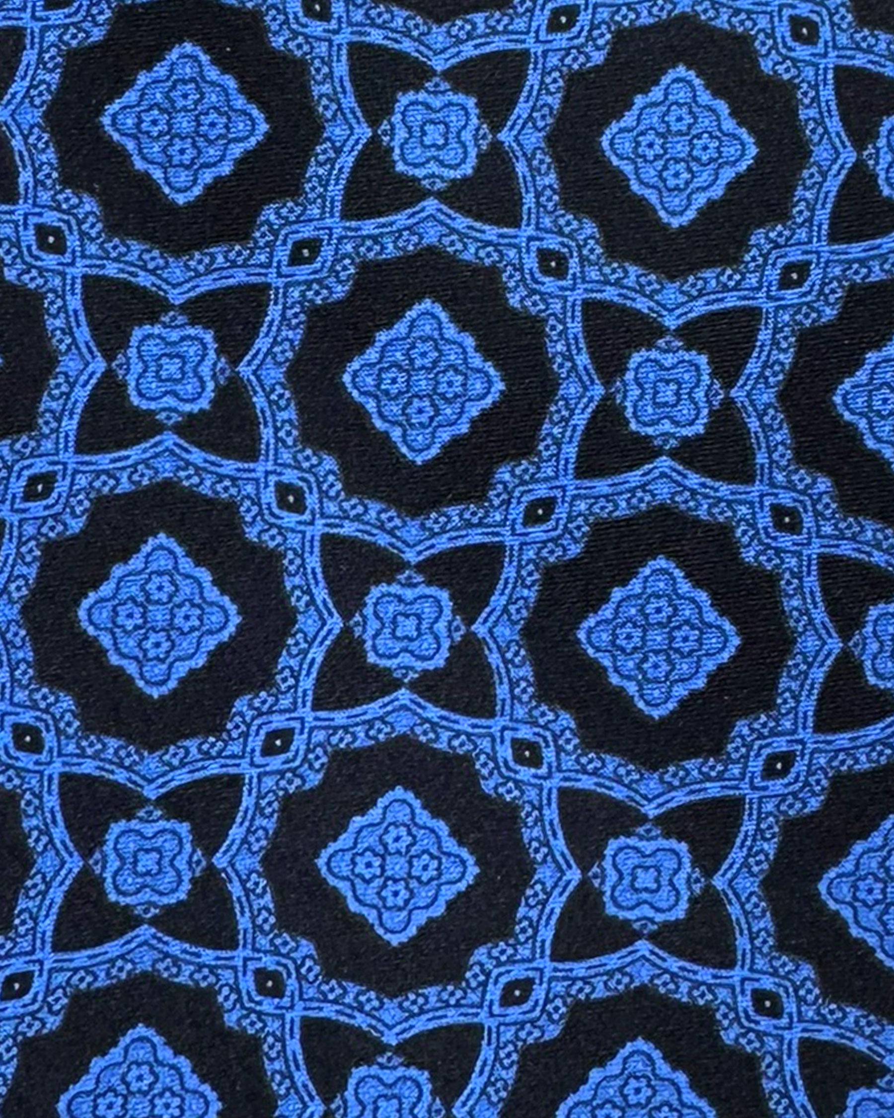 Stefano Ricci Tie Royal Blue Medallion