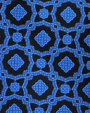 Stefano Ricci Tie Royal Blue Medallion