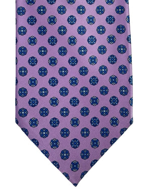 Stefano Ricci Tie Pink Blue Grey Geometric