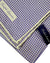 Ralph Lauren Purple Label Silk Pocket Squares Lilac Houndstooth