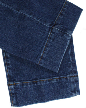 Sartorio Denim Blue Jeans Slim Fit Button Fly
