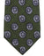Sartorio Napoli Silk Tie Green Purple Geometric Design