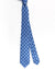 Sartorio Napoli Silk Tie Blue Dark Blue Geometric Design