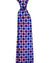 Sartorio Napoli Sevenfold Tie Royal Blue Fuchsia