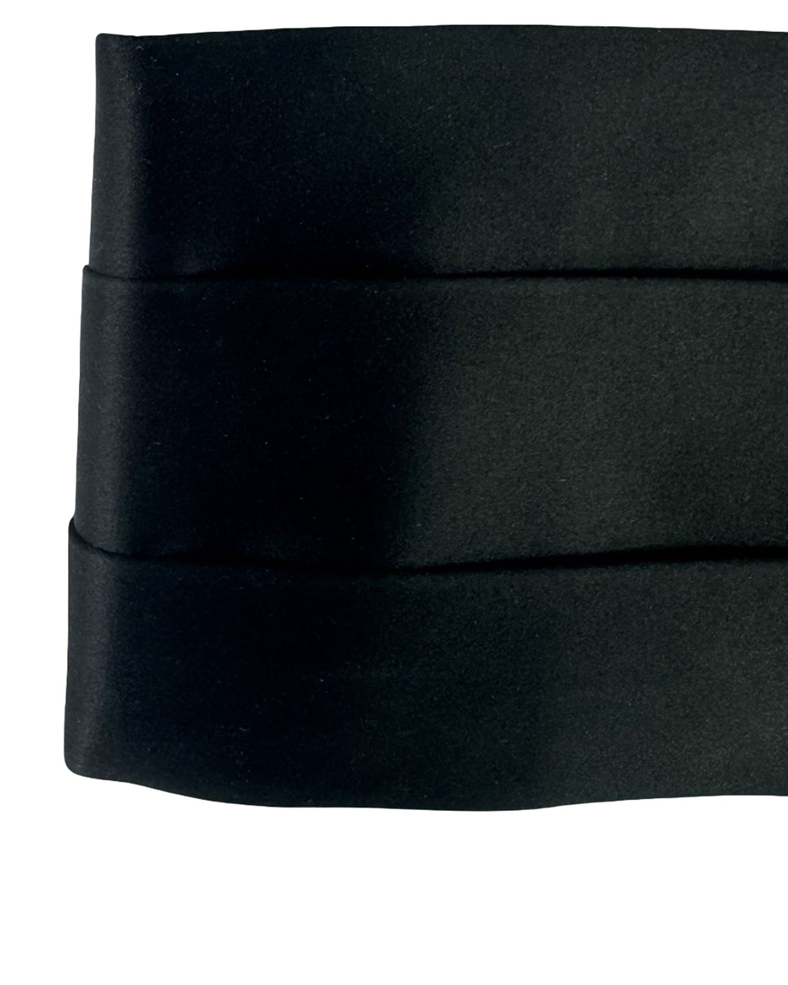 Tom Ford Satin Silk Black Cummerbund