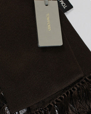 Tom Ford Scarf Brown 