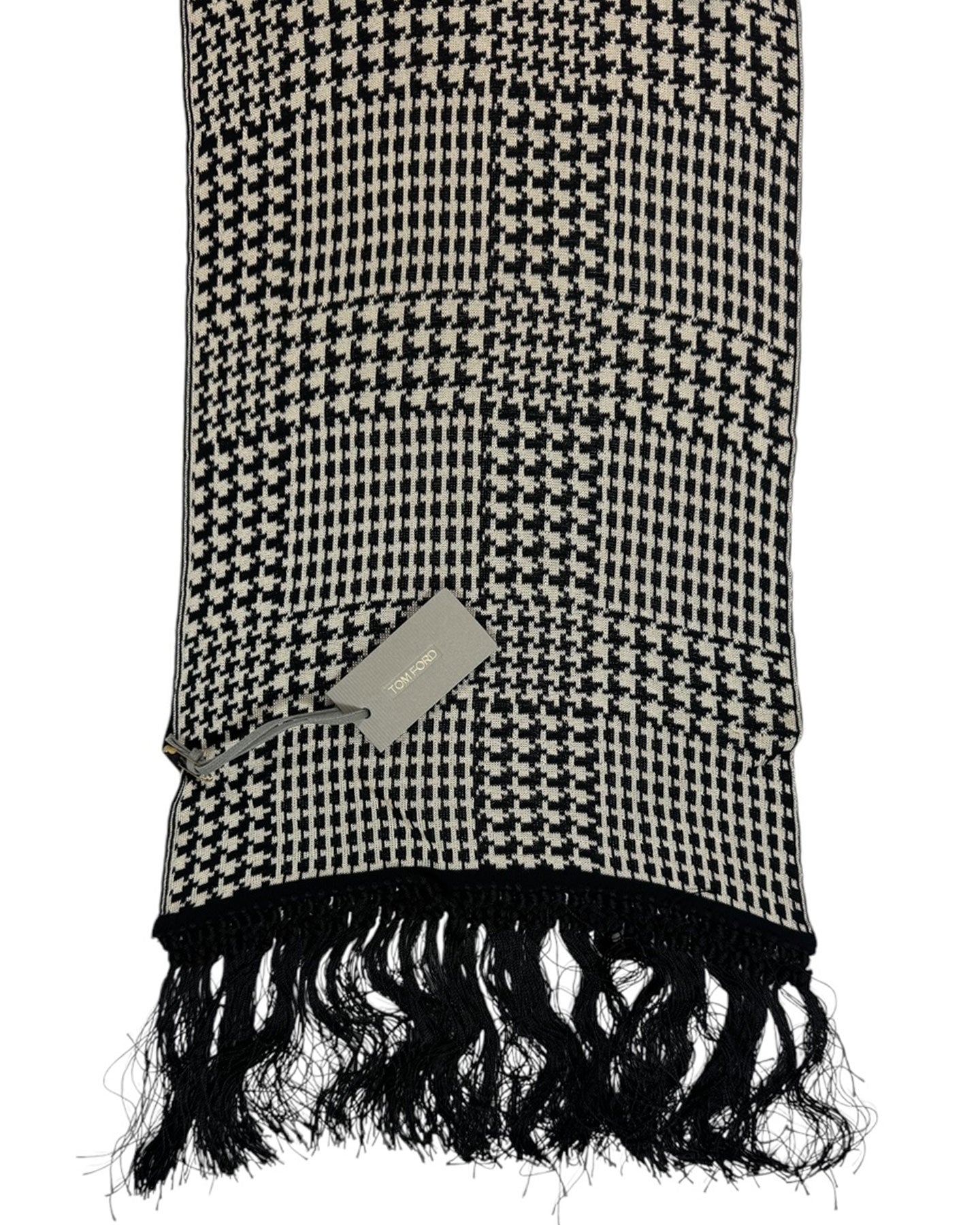 Tom Ford Scarf Houndstooth 
