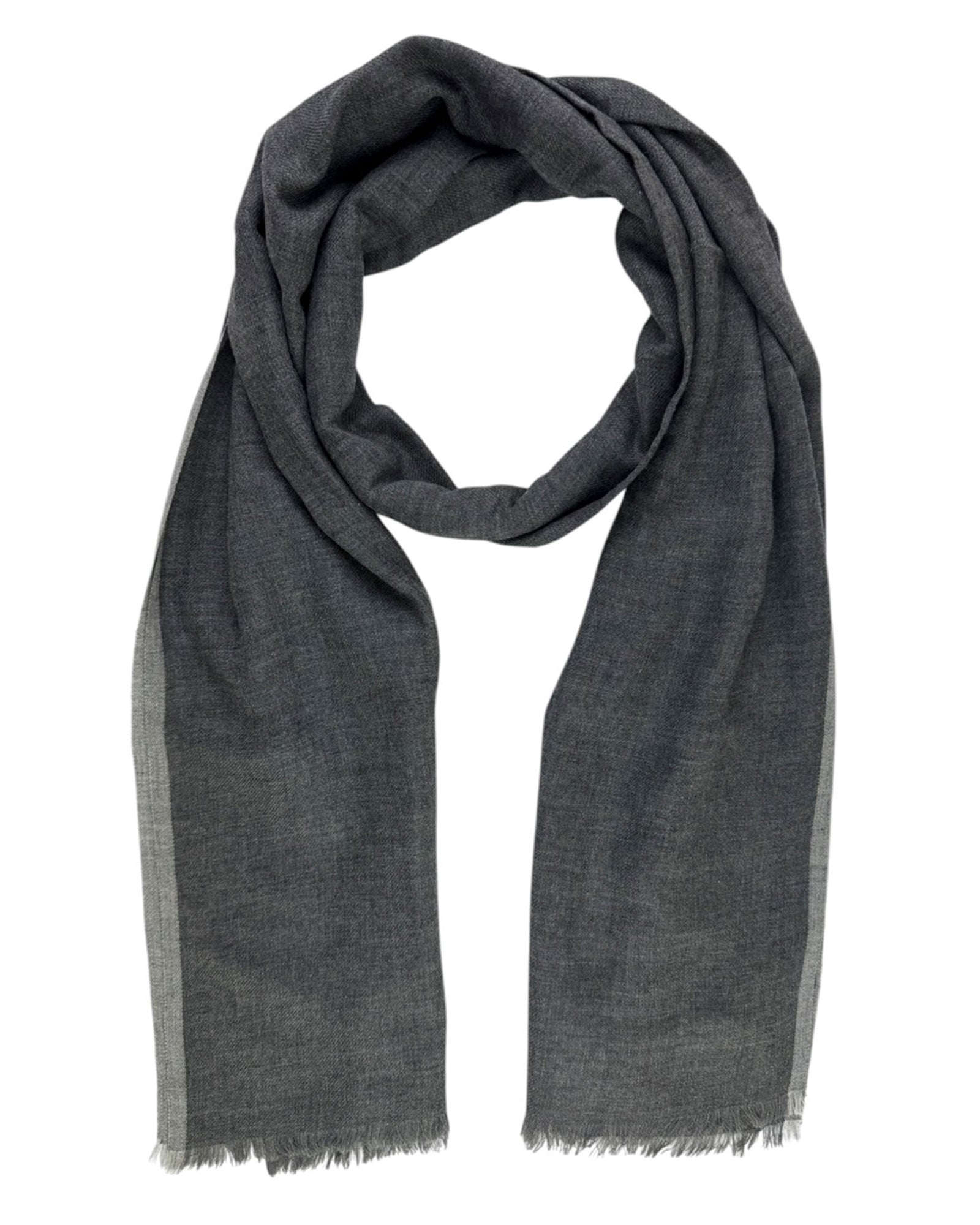 Tom Ford Cashmere Scarf Dark Gray