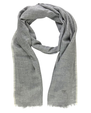 Tom Ford Cashmere Scarf Gray
