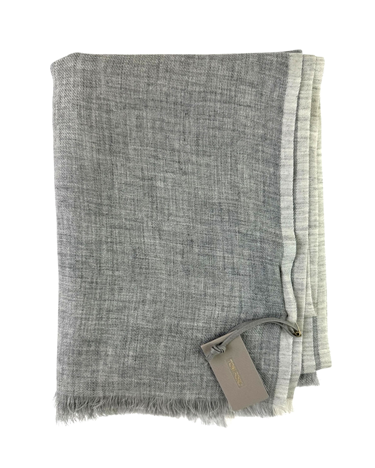 Tom Ford Cashmere Scarf Gray