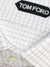 Tom Ford Dress Shirt White Maroon Check 