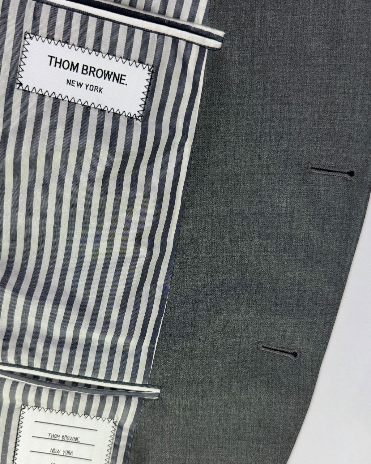 Thom Browne Suit Gray EU 56 / US 46