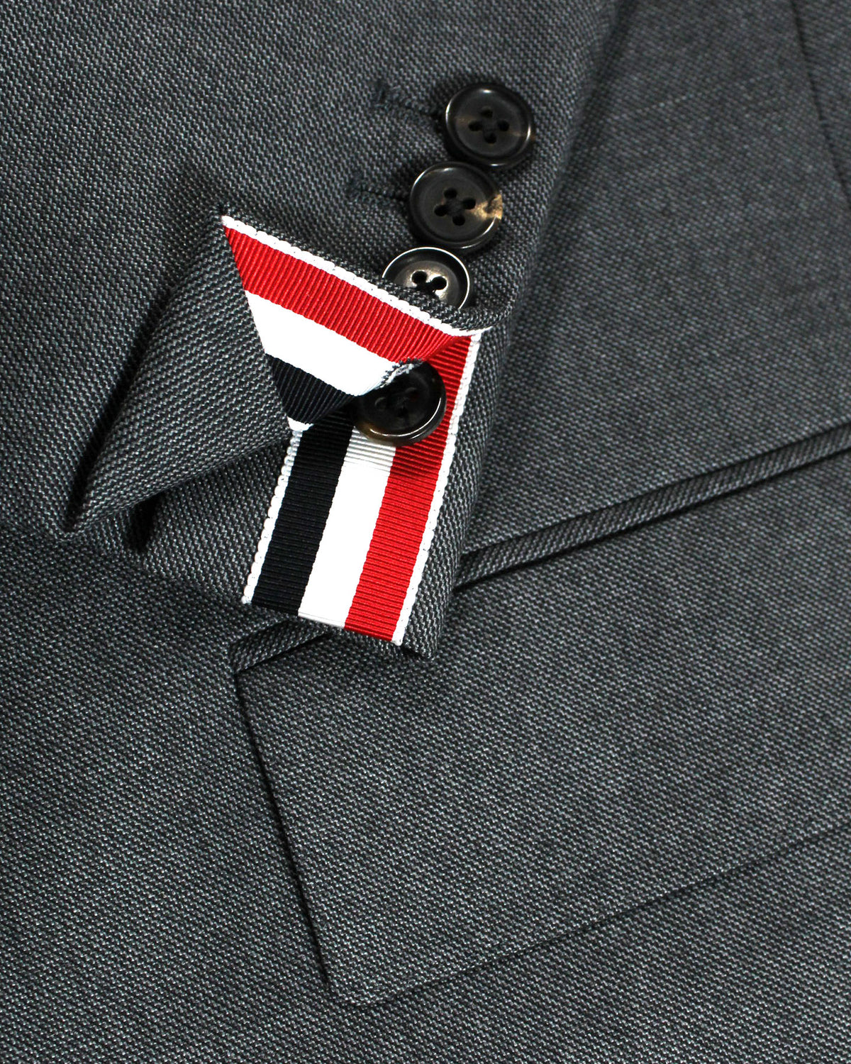 Thom Browne Sport Coat Medium Gray 4 Bar Design EU 50 / US 40 SALE