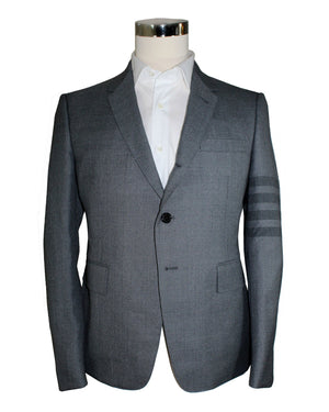 Thom Browne Sport Coat Medium Gray 4 Bar 