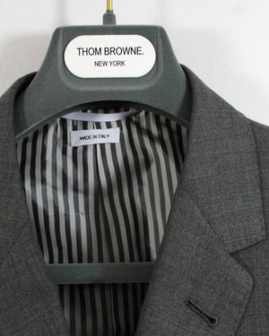 Thom Browne Sport Coat Medium Gray EU 54 / US 44