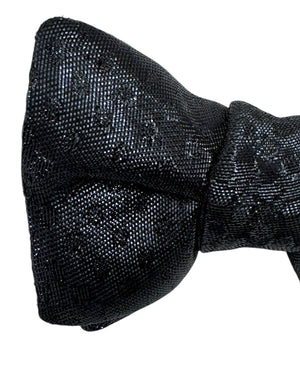 Tom Ford Bow Tie Black Gray-Silver Design