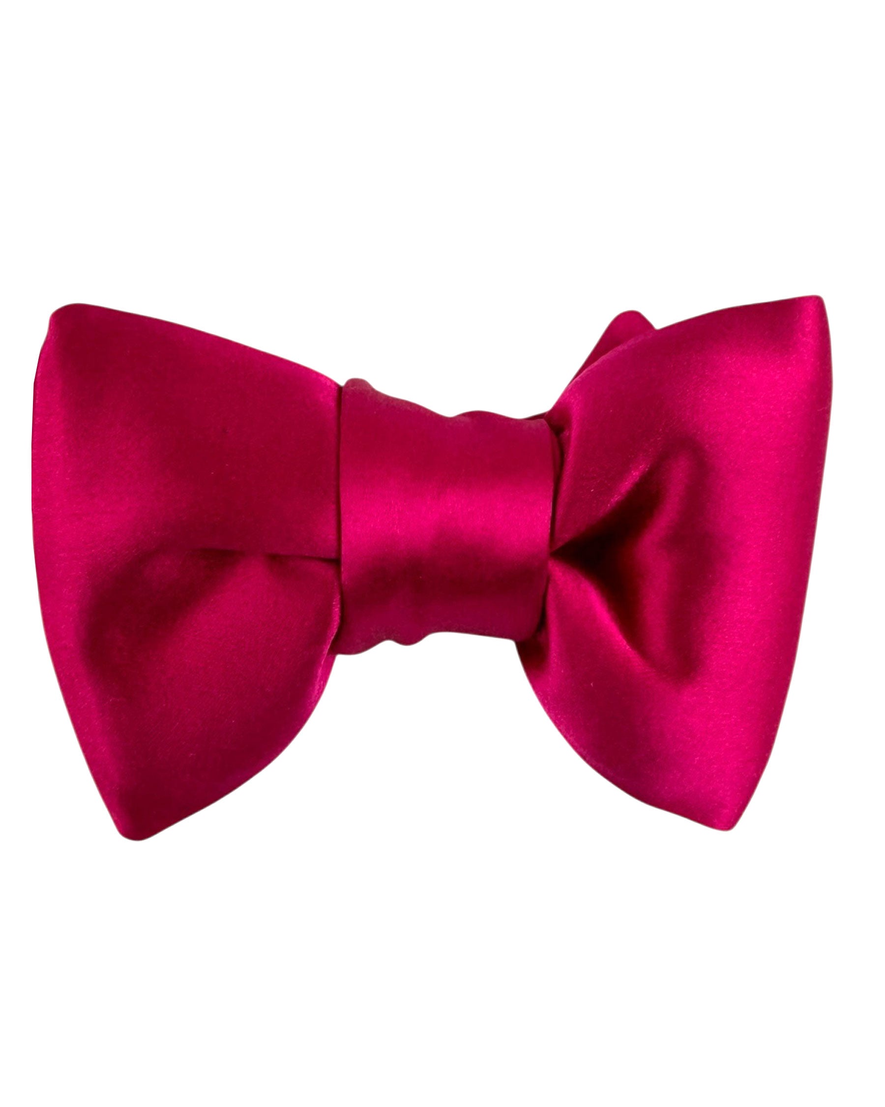 Tom Ford Satin Silk Bow Tie Hot Pink