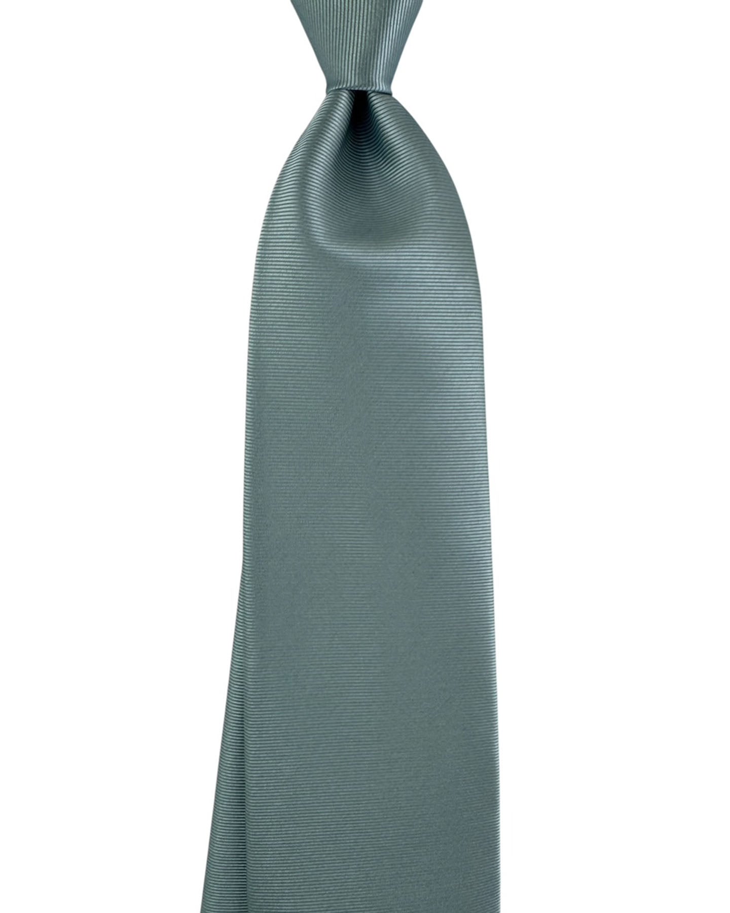 Tom Ford Silk Tie Gray Blue Grosgrain