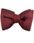 Tom Ford Silk Bow Tie Maroon Black Pattern