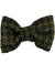Tom Ford Bow Tie Olive Black Houndstooth