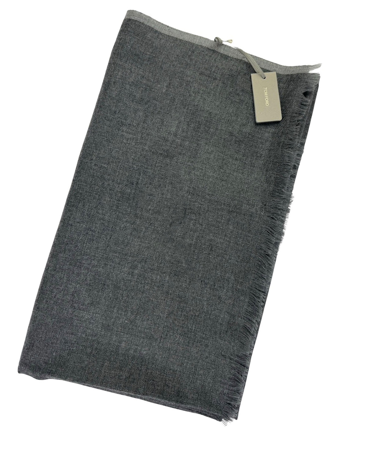 Tom Ford Scarf Charcoal Gray