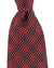 Tom Ford Tie Maroon Red Silver Stripes Gingham