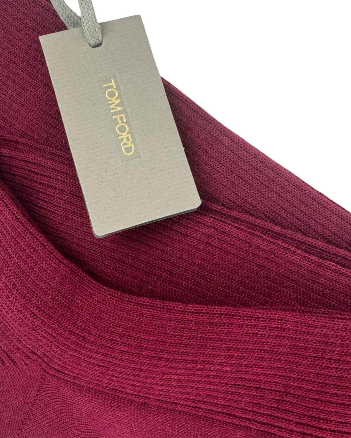 Tom Ford Socks Magenta Over The Calf M FINAL SALE