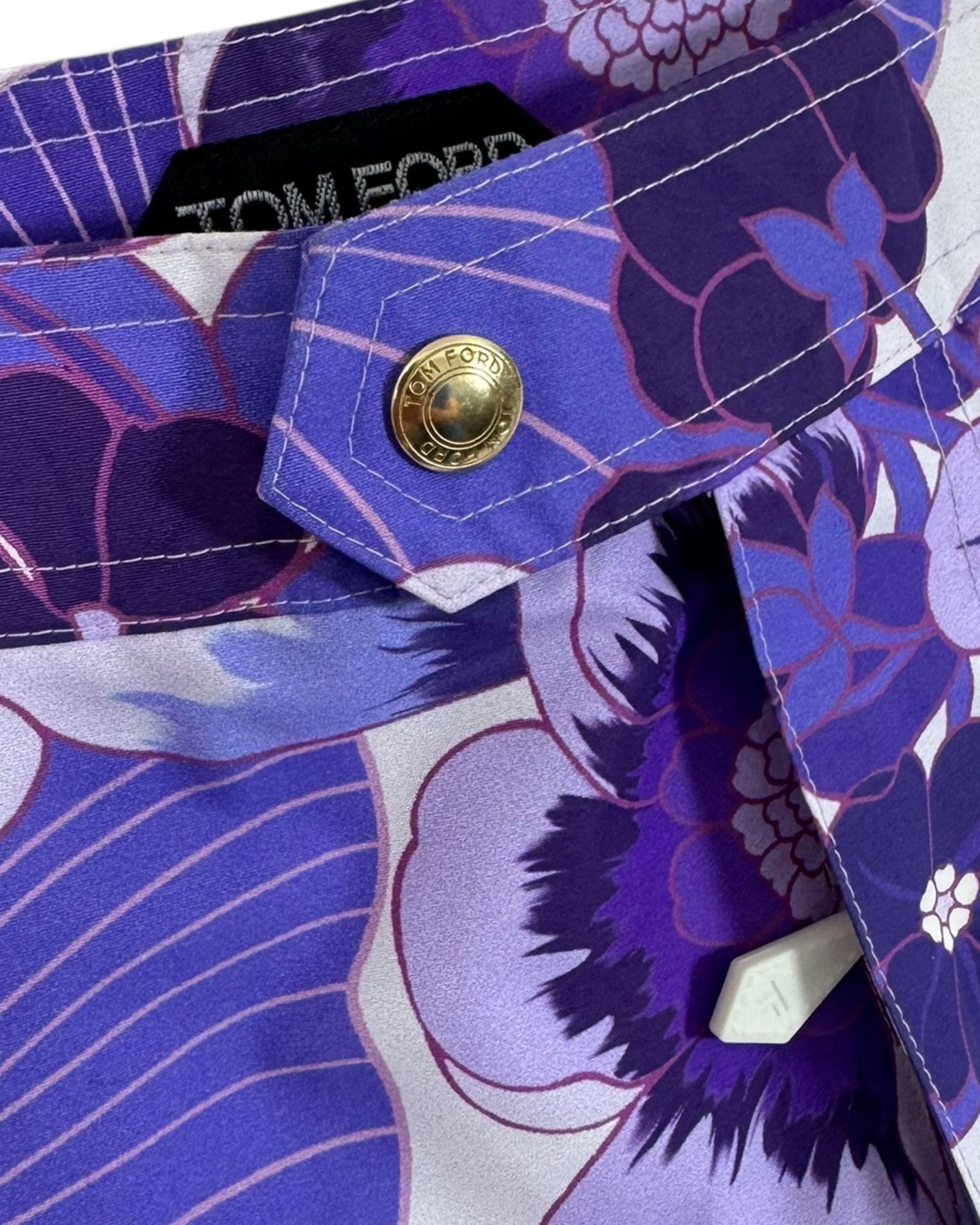 Tom Ford Swimwear Purple Floral 
