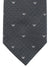 Armani Tie Gray Logos
