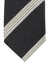 Tom Ford Silk Tie Charcoal Gray Stripes
