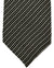 Tom Ford Tie Black Taupe Silver Stripes