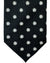 Tom Ford Silk Tie Black Silver Polka Dots