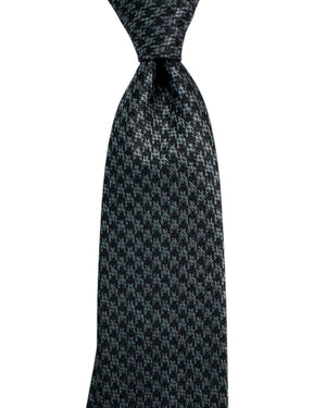 Tom Ford Tie Gray Houndstooth Signature Design