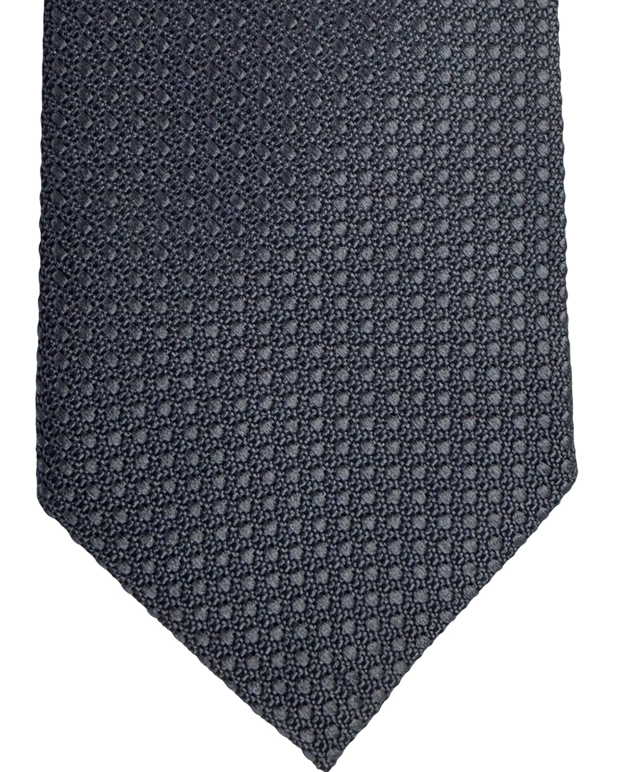 Tom Ford Silk Tie Dark Gray Pattern