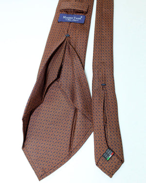 Massimo Valeri silk 11 Fold Tie Elevenfold Necktie