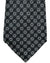 Massimo Valeri 11 Fold Tie Gray Mini Floral - Elevenfold Necktie