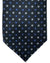 Massimo Valeri Extra Long Tie Black Geometric