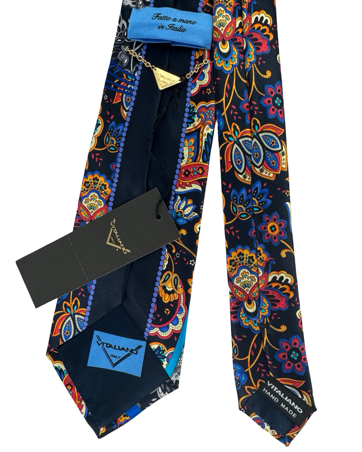 Vitaliano Pancaldi Tie Ornamental & Floral