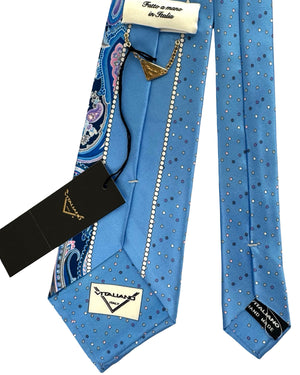 Pancaldi Tie Paisley & Dots