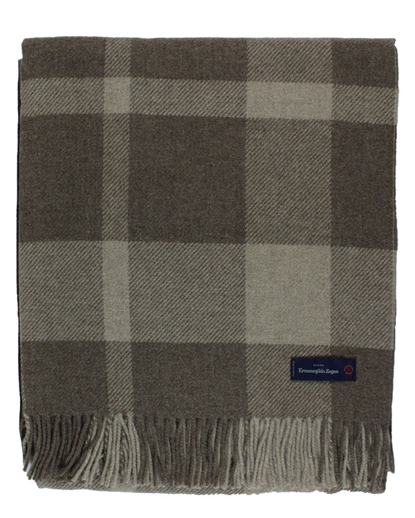 バ*パ様 Ermenegildo Zegna Lサイズ相当ウール　カシミヤ　イタ zegna-blanket-