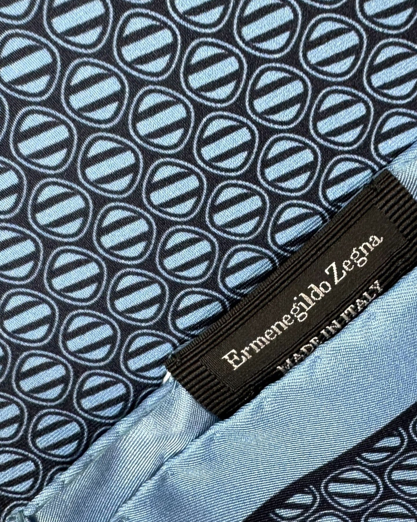 Blue Z Logo Zegna