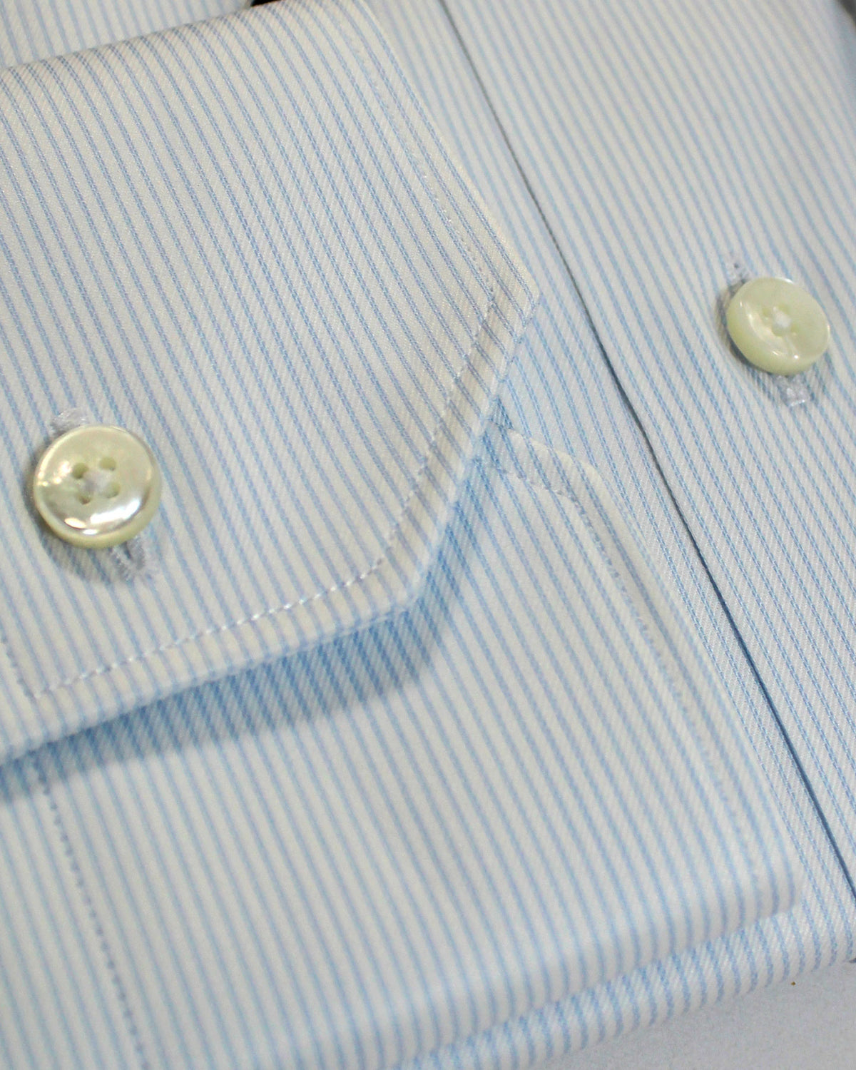 Ermenegildo Zegna / レギュラーカラーシャツ Ermenegildo Zegna White Label Dress Shirt Light Blue Mens Sz