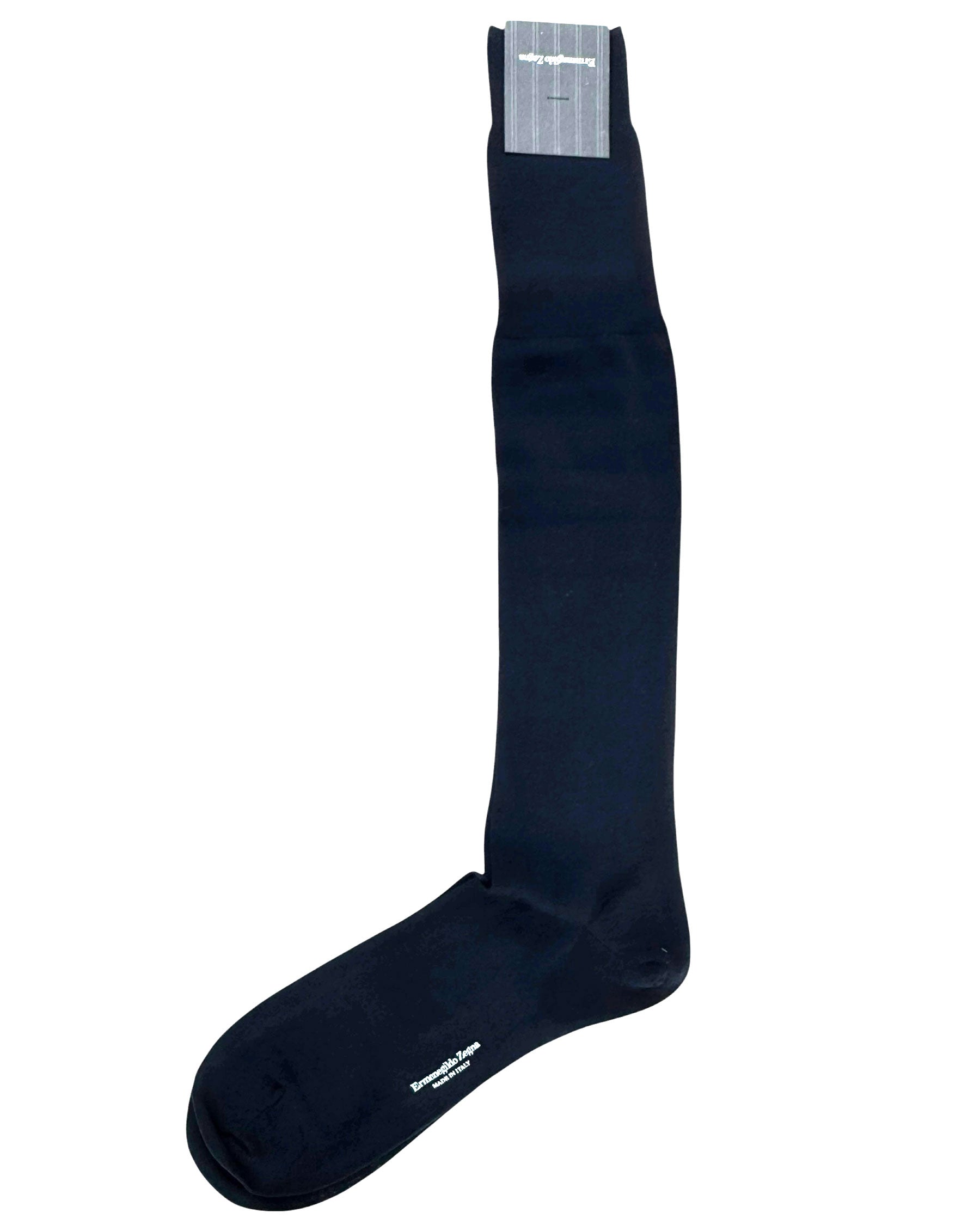 Ermenegildo Zegna Wool Socks Navy Over The Calf EUR 43 / US 9 1/2 - Tie Deals Ermenegildo Zegna Wool Socks Navy Over The Calf EUR 43 / US 9 1/2 - Tie Deals