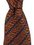 Ermenegildo Zegna Tie Brown Stripes - Narrow Necktie