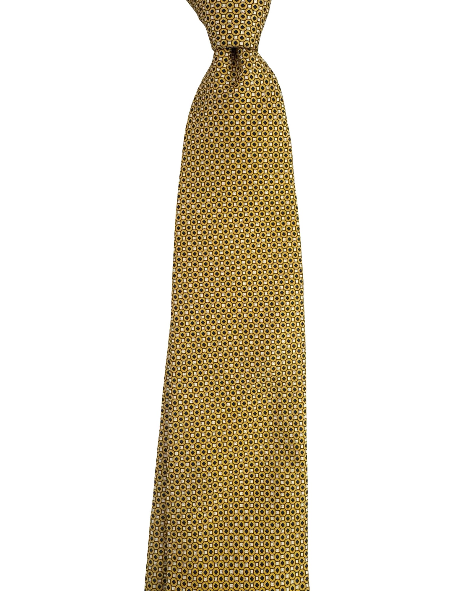 Zegna Tie Mustard  Design