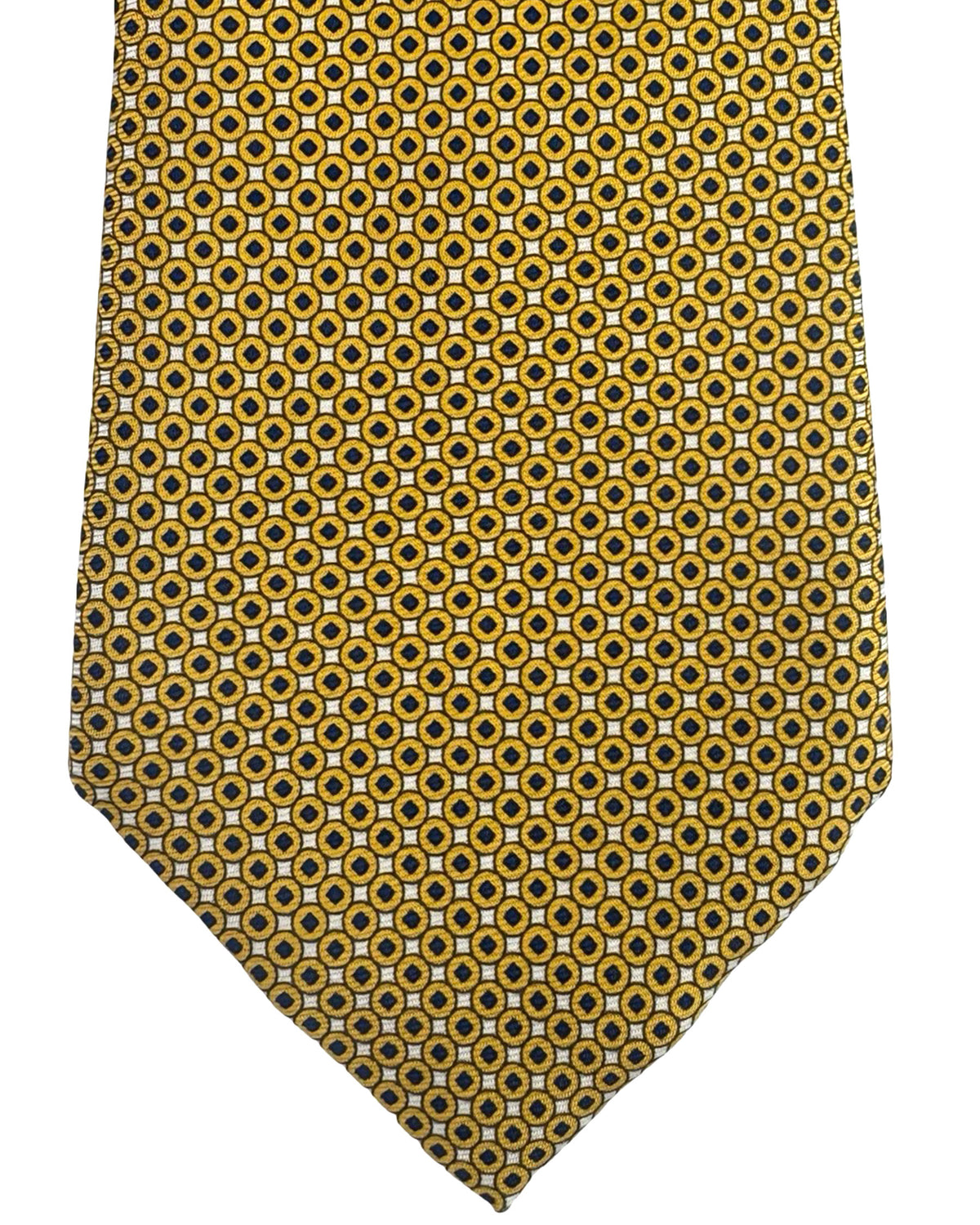 Zegna Tie Mustard  Design