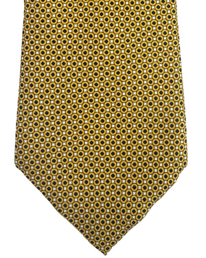Zegna Tie Mustard  Design